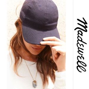 Madewell Fairends Flannel Baseball Cap